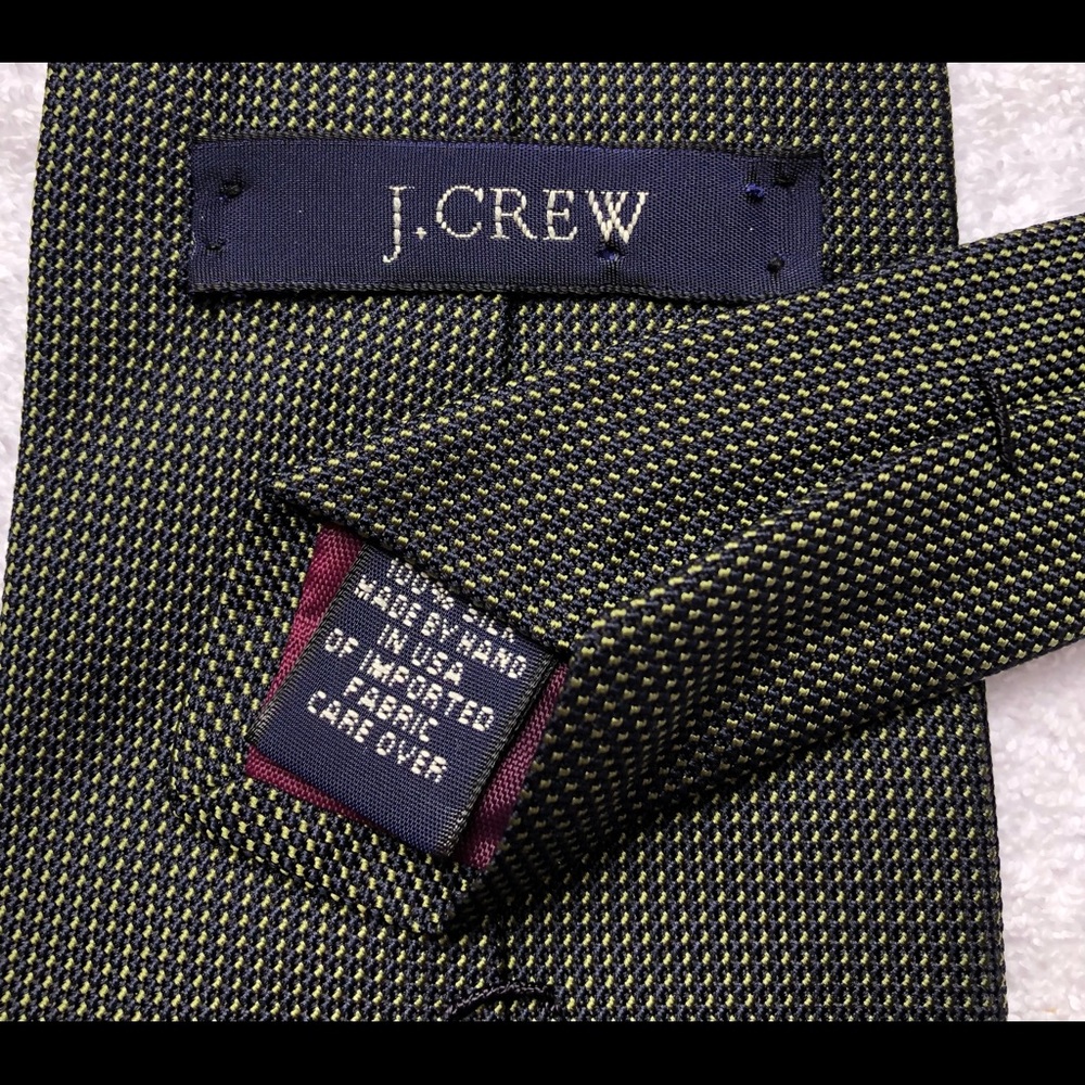 J Crew blue & green silk sheen like shark skin